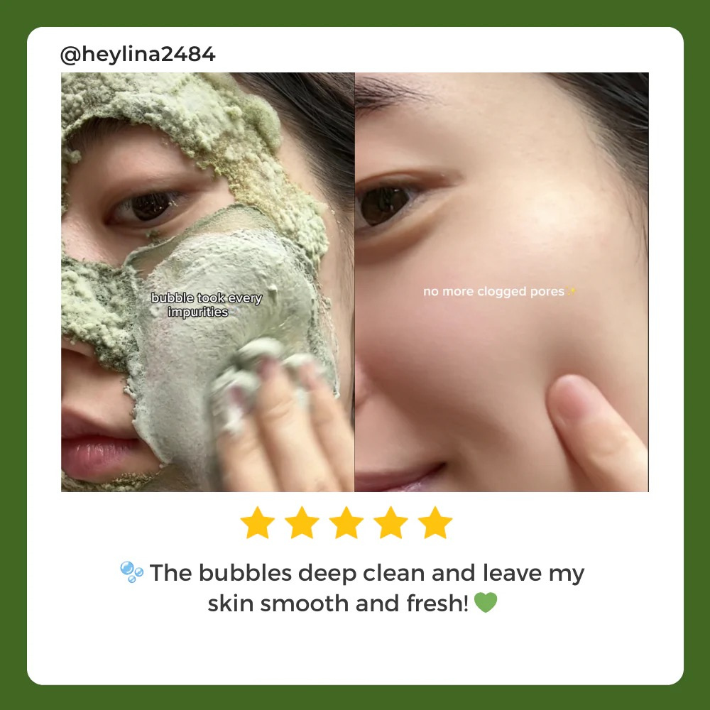 Ganic™ - Holy Basil Bubble Deep Mask