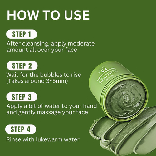 NIWOMAN - Holy Basil Bubble Deep Mask™