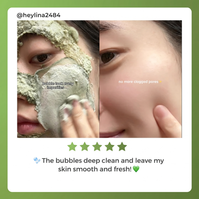 Ganic™ - Holy Basil Bubble Deep Mask