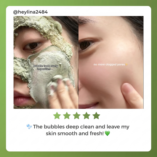 Ganic™ - Holy Basil Bubble Deep Mask