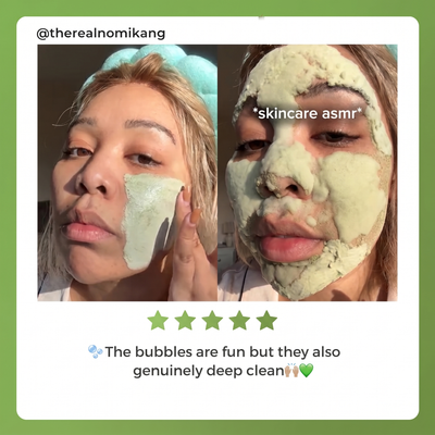 Ganic™ - Holy Basil Bubble Deep Mask